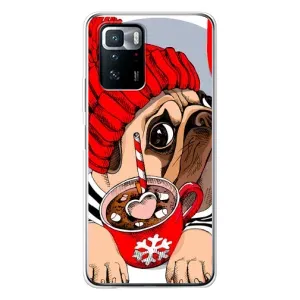 Чохли з собаками для Xiaomi POCO X3 GT (VPrint) (Песик в шапці)