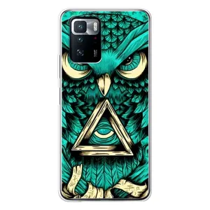 Чохол з пташками на Xiaomi POCO X3 GT (VPrint) (Сова з оком)