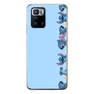 Чохол з принтом Стіч на Xiaomi POCO X3 GT (Стіч фон)