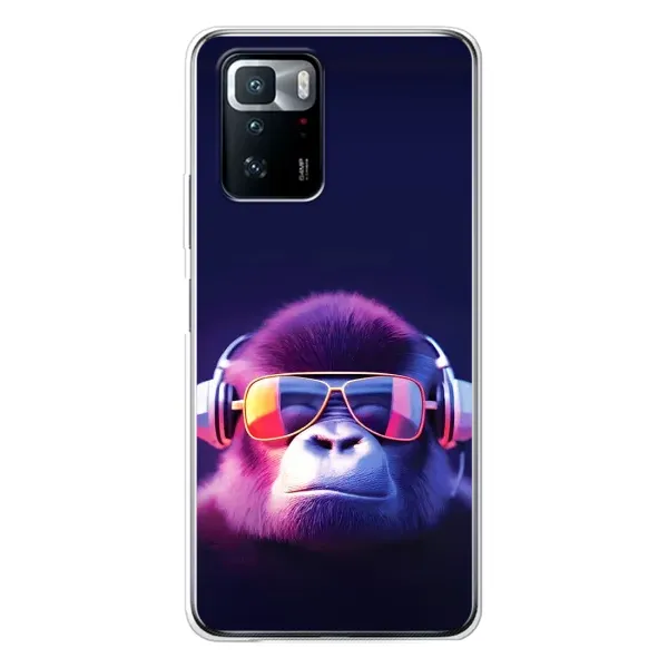 Чохол з принтом «Стильна мавпа» для Xiaomi POCO X3 GT Чохол з принтом «Стильна мавпа» для Xiaomi POCO X3 GT