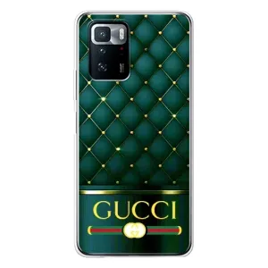 Чохли  GUCCI для Сяомі POKO X3 GT (AlphaPrint) (Текстура Гуччі)