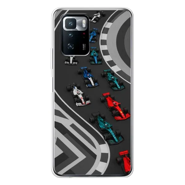 Чохол з принтом «Траса Ф1» для Xiaomi POCO X3 GT