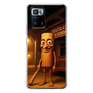 Чехол с мемом Тралалело тралала на Xiaomi POCO X3 GT (Тунг тунг сахур)