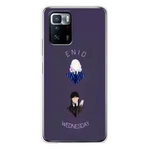 Чехлы Венсдей на Xiaomi POCO X3 GT Уэнсдей (AlphaPrint) (Уэнздей и подруга)