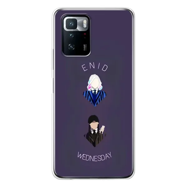Чохол з принтом «Венздей і подруга» для Xiaomi POCO X3 GT Чохол з принтом «Венздей і подруга» для Xiaomi POCO X3 GT