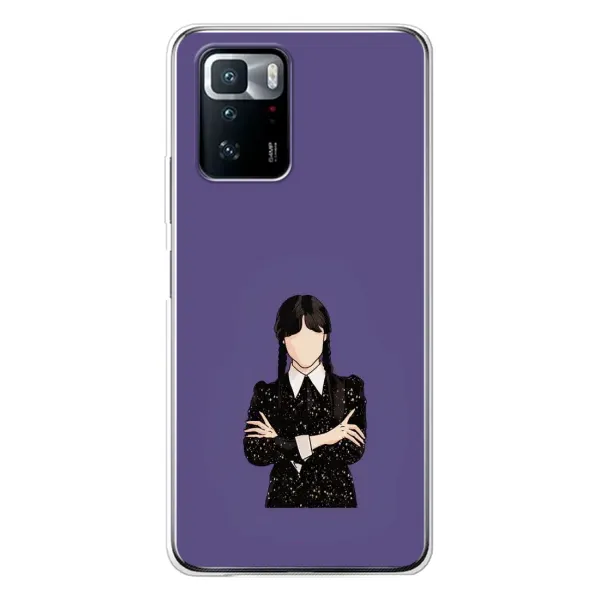 Чохол з принтом «Венздей у чорному» для Xiaomi POCO X3 GT Чохол з принтом «Венздей у чорному» для Xiaomi POCO X3 GT