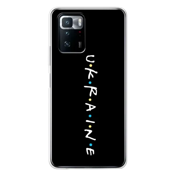 Чехол с принтом «UKRAINE» для Xiaomi POCO X3 GT Чехол с принтом «UKRAINE» для Xiaomi POCO X3 GT