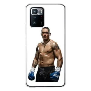 Чохол з картинкою Олександр Усик для Xiaomi POCO X3 GT (Усик на білому)