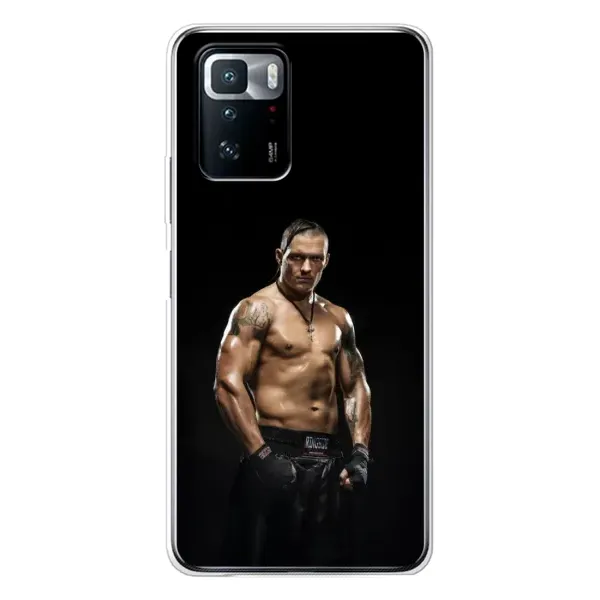 Чохол з принтом «Чемпіон Олександр Усик» для Xiaomi POCO X3 GT Чохол з принтом «Чемпіон Олександр Усик» для Xiaomi POCO X3 GT