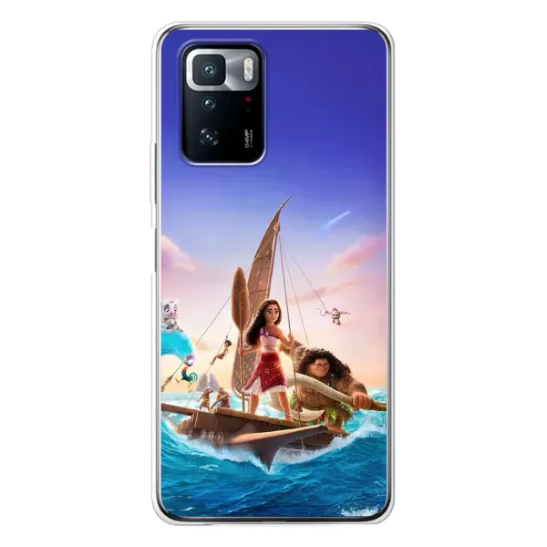 Чехол с принтом «Команда Ваяна Мауи» для Xiaomi POCO X3 GT Чехол с принтом «Команда Ваяна Мауи» для Xiaomi POCO X3 GT