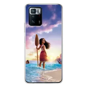 Чехол с принтом «Моана с веслом» для Xiaomi POCO X3 GT