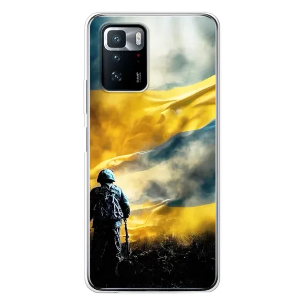Чехол с принтом «Война» для Xiaomi POCO X3 GT