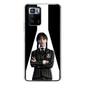 Чехлы Венсдей на Xiaomi POCO X3 GT Уэнсдей (AlphaPrint) (W-Wednesday)