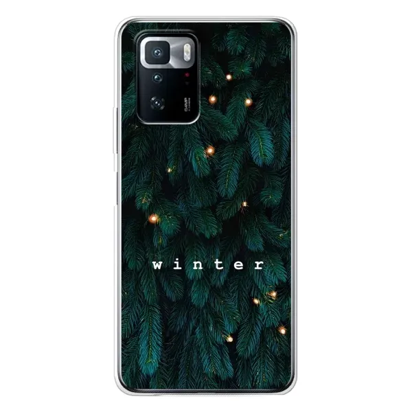 Чехол с принтом «Winter» для Xiaomi POCO X3 GT