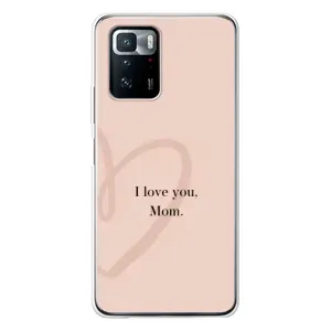 Чехлы для мамы на Xiaomi POCO X3 GT (Сердце маме)