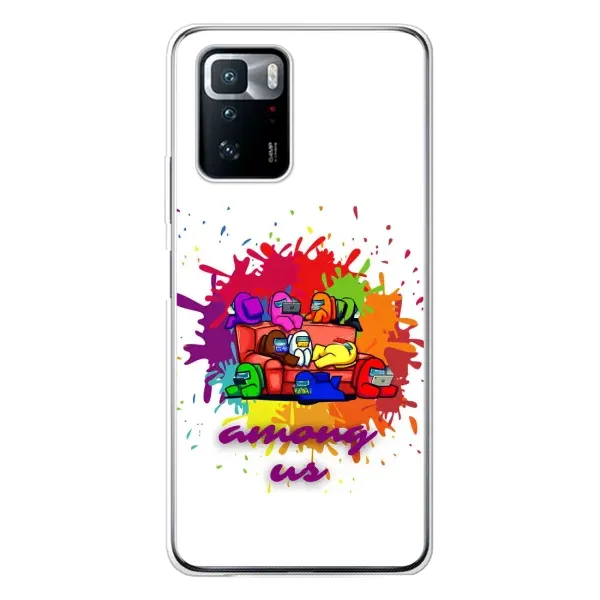 Чехол с принтом «Яркий АмонгАс» для Xiaomi POCO X3 GT