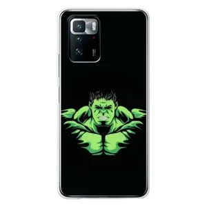 Чехлы с героями Марвел Xiaomi POCO X3 GT (VPrint) (Зелёный Халк)