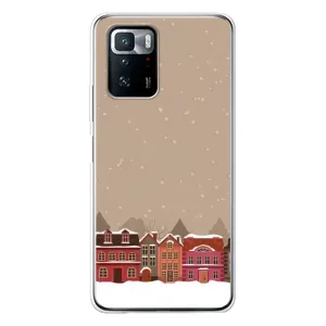 Новорічні, Святкові Чохли для Xiaomi POCO X3 GT - 2024 год (Зимове місто)