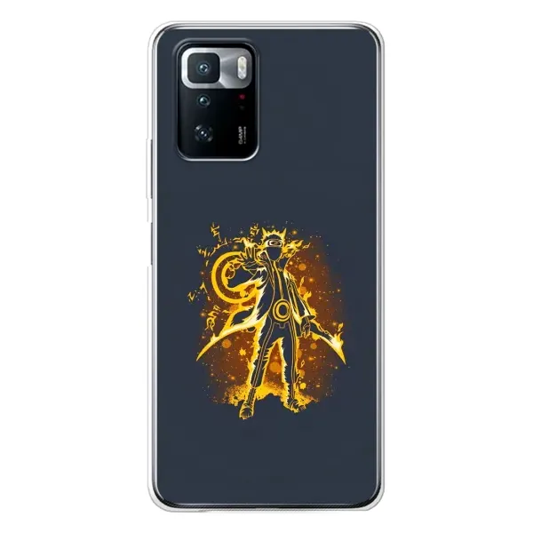 Чохол з принтом «золотий Наруто» для Xiaomi POCO X3 GT Чохол з принтом «золотий Наруто» для Xiaomi POCO X3 GT