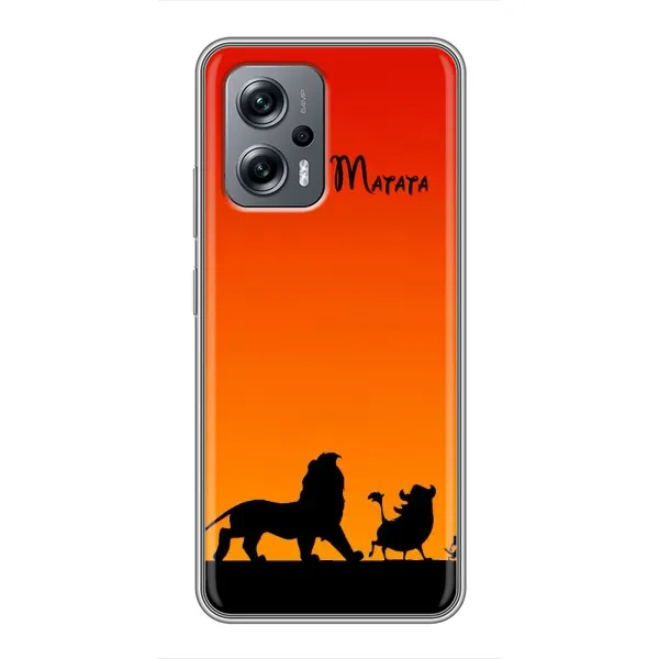 Чехол с принтом «Акуна Матата закат» для Xiaomi POCO X4 GT