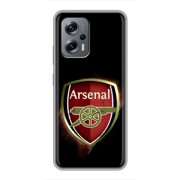 Чехол с принтом «Арсенал Лондон» для Xiaomi POCO X4 GT