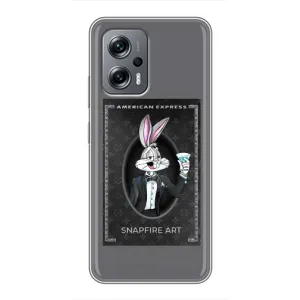 Брендновые Чехлы для Xiaomi POCO X4 GT - (PREMIUMPrint) (Бакс Бани LV)