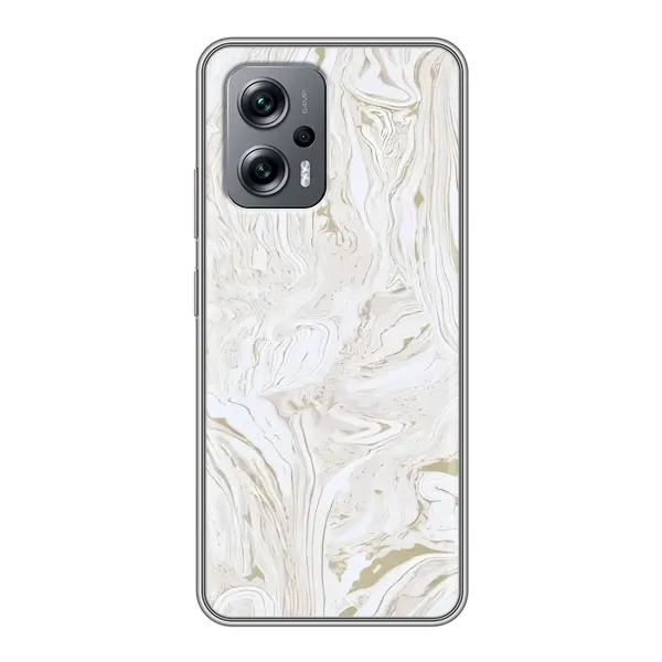 Чохол з принтом «Білий мрамор» для Xiaomi POCO X4 GT