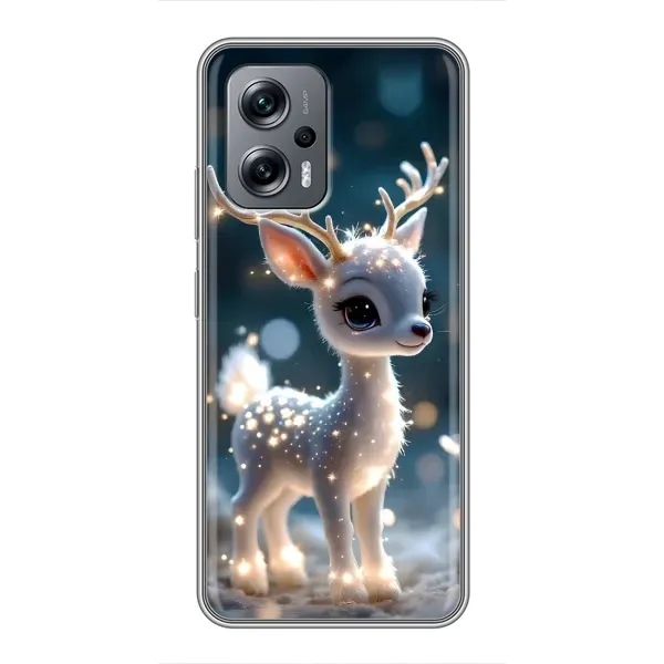 Чохол з принтом «Блискуче оленятко» для Xiaomi POCO X4 GT Чохол з принтом «Блискуче оленятко» для Xiaomi POCO X4 GT