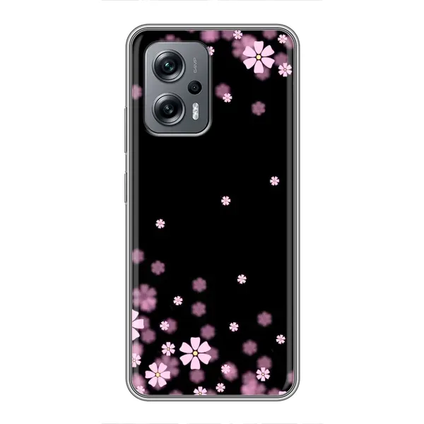 Чехол с принтом «Цветочки маленькие» для Xiaomi POCO X4 GT