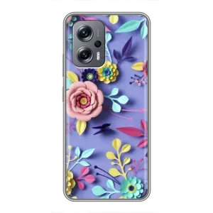 Чохли з квітами для Xiaomi POCO X4 GT (VPrint) (Дизайн квітів)