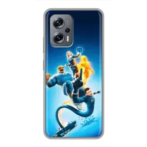 Чехол с принтом Фантастическая четверка для Xiaomi POCO X4 GT (Герои Фантастическая Четверка)