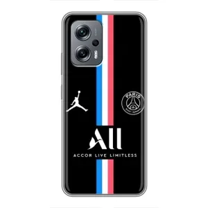Чехлы PSG для Xiaomi POCO X4 GT (AlphaPrint) (футболка ПСЖ)