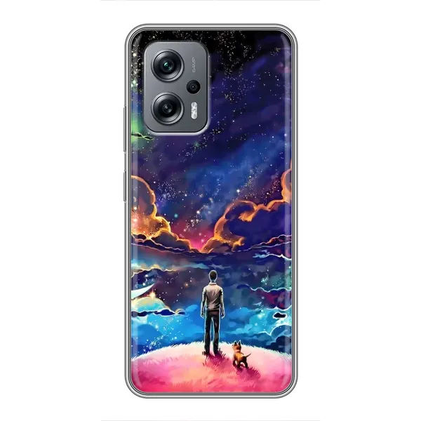 Чехол с принтом «Галактический вид» для Xiaomi POCO X4 GT