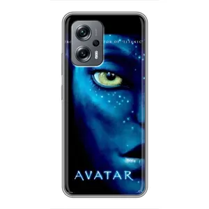 Чехлы с фильма АВАТАР для Xiaomi POCO X4 GT (AlphaPrint) (глаз Аватара)