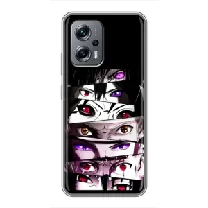 Чохли Персонажі Аніме Наруто для Xiaomi POCO X4 GT (AlphaPrint) (Очі Anime)