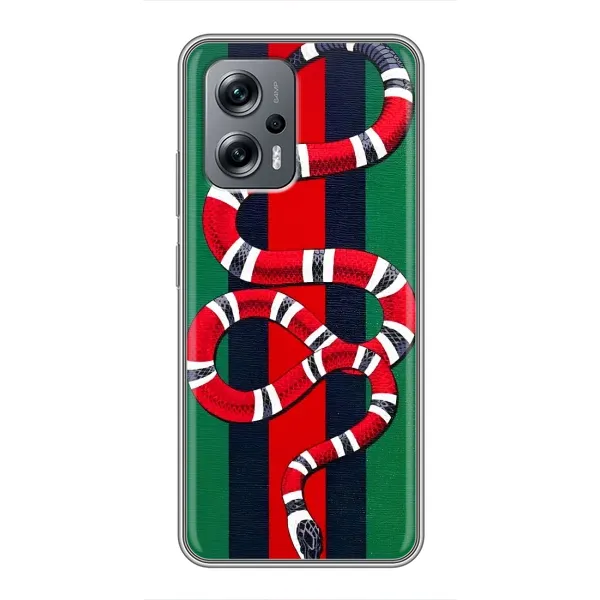 Чехол с принтом «Gucci змия» для Xiaomi POCO X4 GT