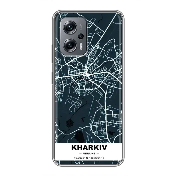 Чохол з принтом «Харків» для Xiaomi POCO X4 GT