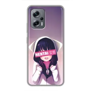 Чохли Персонажі Аніме Наруто для Xiaomi POCO X4 GT (AlphaPrint) (Hentai chan)
