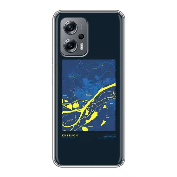 Чохол з принтом «Херсон» для Xiaomi POCO X4 GT