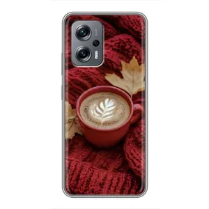 Чохол з принтом «Кава на ковдрі» для Xiaomi POCO X4 GT