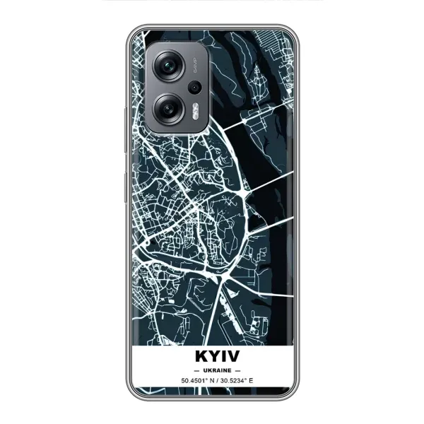 Чохол з принтом «Київ» для Xiaomi POCO X4 GT