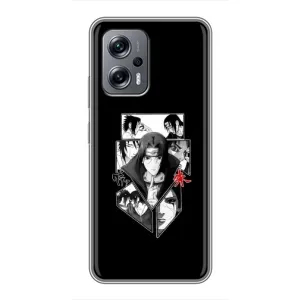 Чехлы на тему: Итачи Учиха для Xiaomi POCO X4 GT (AlphaPrint) (коллаж Итачи)