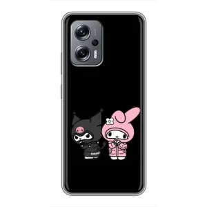 Чохол з кроликом Куромі на Xiaomi POCO X4 GT (Куромі і Мелоді)