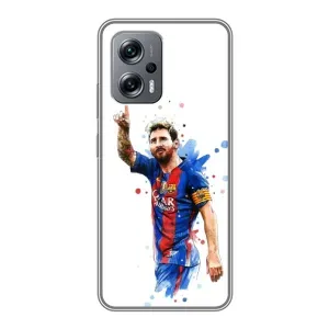 Чехлы Месси для Xiaomi POCO X4 GT (AlphaPrint) (Лео Месси)