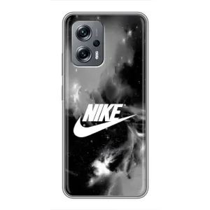 Чохол для Xiaomi POCO X4 GT - з принтом Найк (AlphaPrint) (Лого Найк)
