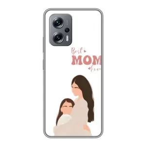 Чехлы для мамы на Xiaomi POCO X4 GT (Мама и дочка)