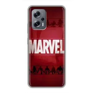 Чохол МАРВЕЛ для Сяомі ПОКО ІКС4 ДЖТ (AlphaPrint) (MARVEL)