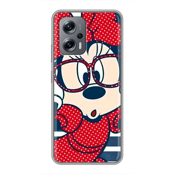 Чехол с принтом «Маус в очках» для Xiaomi POCO X4 GT Чехол с принтом «Маус в очках» для Xiaomi POCO X4 GT