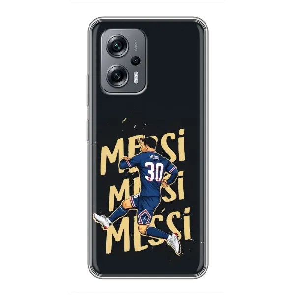 Чехол с принтом «Messi ПСЖ» для Xiaomi POCO X4 GT Чехол с принтом «Messi ПСЖ» для Xiaomi POCO X4 GT