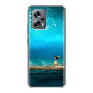 Чехол с мультфильмом Моана Xiaomi POCO X4 GT (Океан Моана)